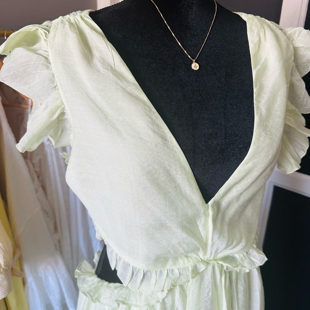 H&M Maxi Ruffle Dress - Picture 2 of 6